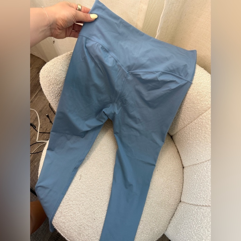 Blue Women's Leggings - Picture 2 of 3